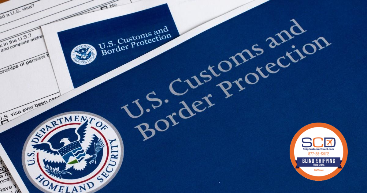 U.S. Customs and Border Protection documents and Department of Homeland Security badge